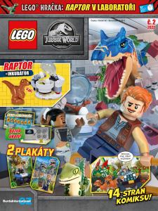 titulní strana časopisu LEGO® Jurassic World™ 2022//2