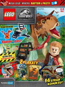 obálka časopisu LEGO® Jurassic World™ 4/2022