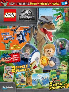 obálka časopisu LEGO® Jurassic World™ 1/2024