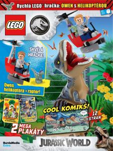 obálka časopisu LEGO® Jurassic World™ 2/2025