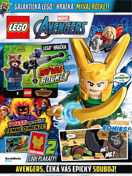 obálka časopisu LEGO&reg; MARVEL 8/2024