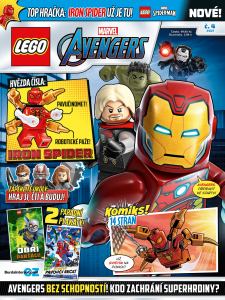 obálka časopisu LEGO® MARVEL AVENGERS 4/2021