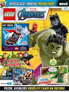 obálka časopisu LEGO® MARVEL 4/2023
