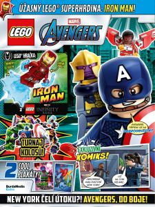obálka časopisu LEGO® MARVEL 4/2025