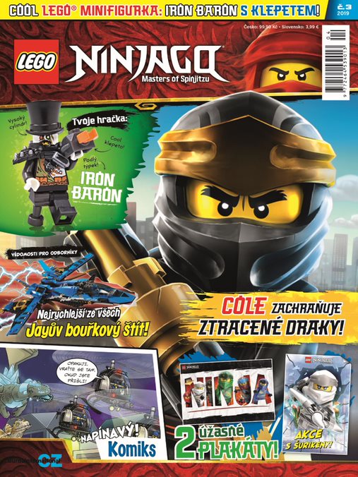 Předplatné časopisu Lego® Ninjago® Sendcz