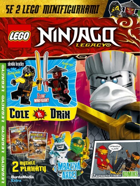 obálka časopisu LEGO&reg; NINJAGO&reg; Legacy 4/2025