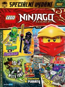 titulní strana časopisu LEGO® NINJAGO® Legacy 2022//3
