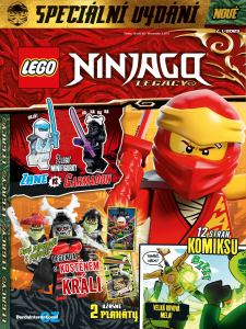 obálka časopisu LEGO® NINJAGO® Legacy 1/2023