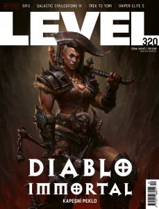 obálka časopisu Level 320/2022