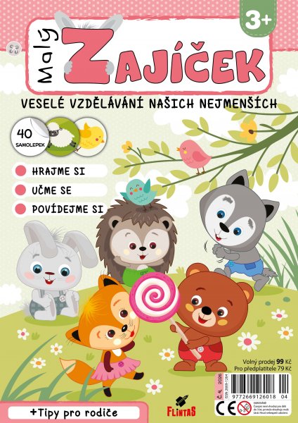 obálka časopisu Malý zajíček 4/2026