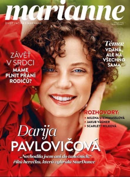 obálka časopisu Marianne 8/2025