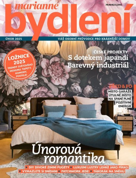 obálka časopisu Marianne Bydlení 2/2025