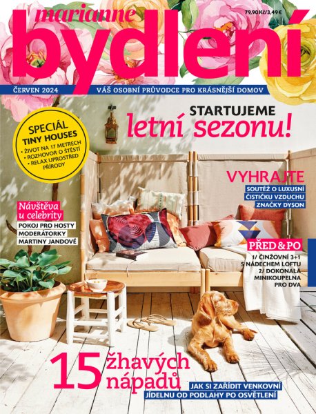obálka časopisu Marianne Bydlení 6/2024