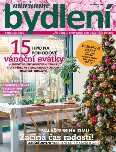 obálka časopisu Marianne Bydlení 12/2025