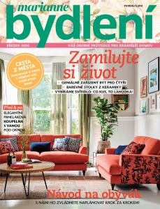 titulní strana časopisu Marianne Bydlení 2026//3