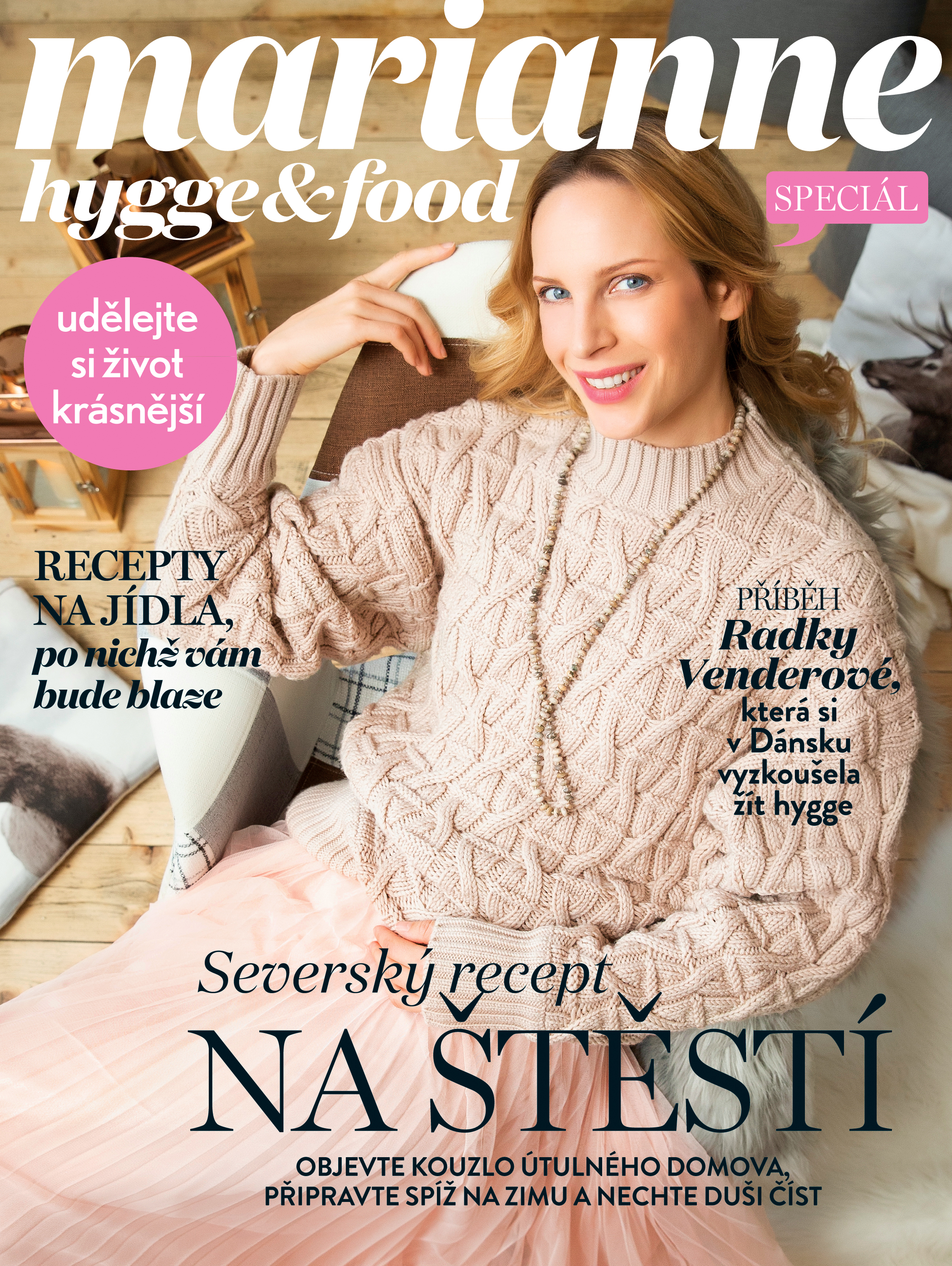 obálka časopisu Marianne speciál Marianne Hygge a Food 2018