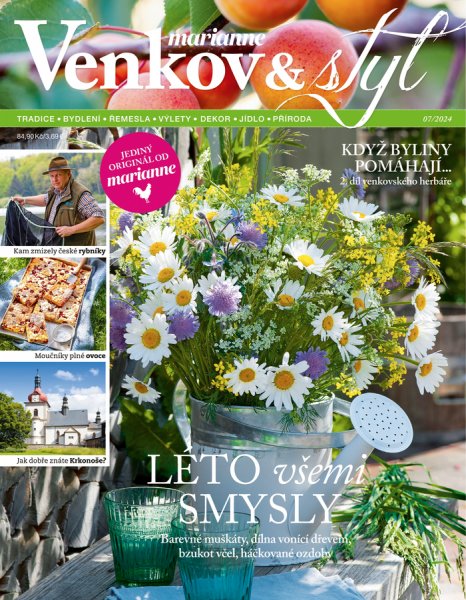 obálka časopisu Marianne Venkov & styl 7/2024