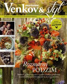 obálka časopisu Marianne Venkov & styl 10/2020