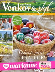 titulní strana časopisu Marianne Venkov & styl 2026//4