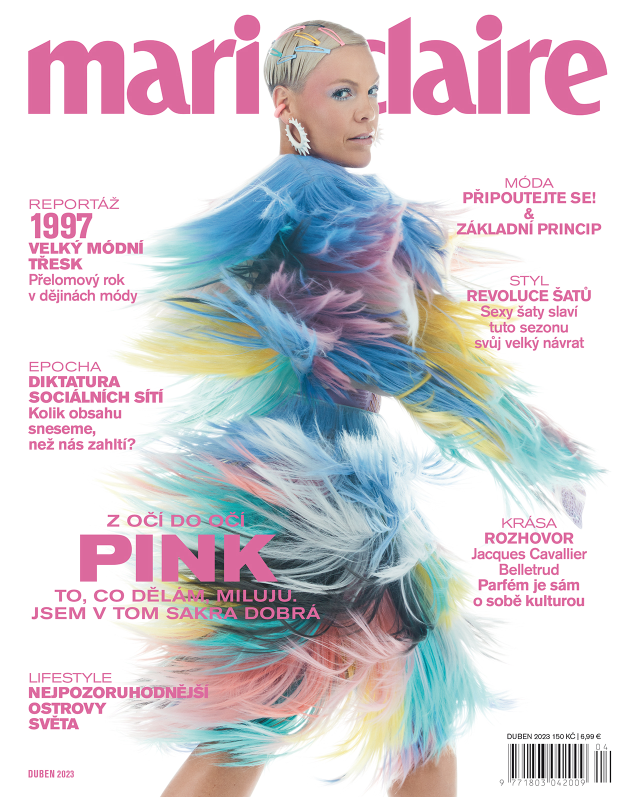 obálka časopisu Marie Claire 4/2023