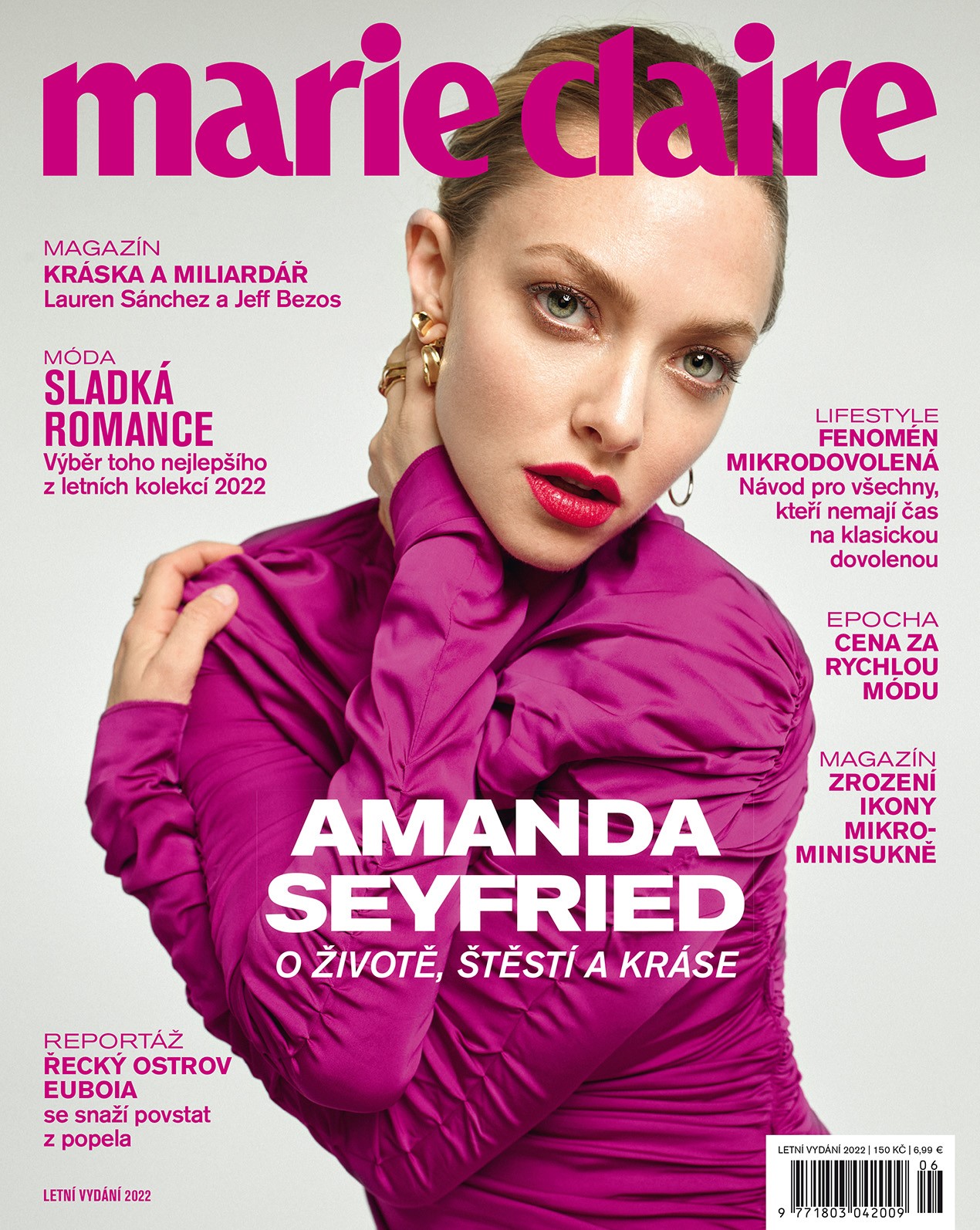 obálka časopisu Marie Claire 6/2022