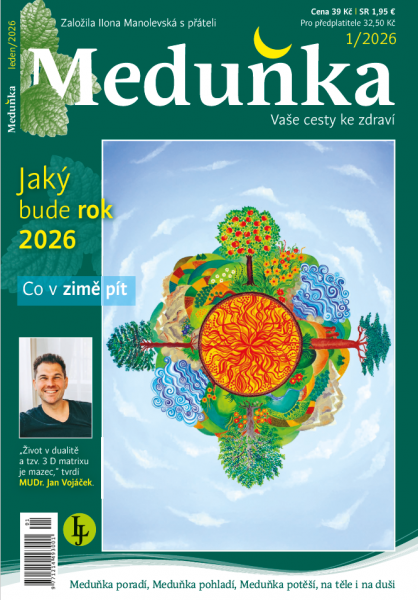 obálka časopisu Meduňka 1/2026