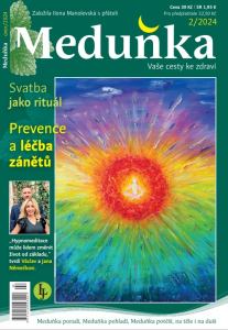 titulní strana časopisu Meduňka 2024//2