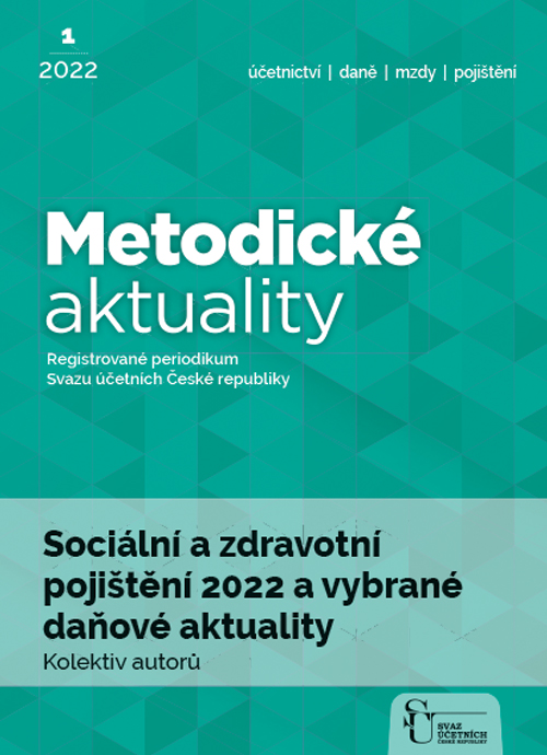 obálka časopisu Metodické aktuality Metodické aktuality 1/2022