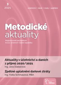 obálka časopisu Metodické aktuality Metodické aktuality 3/2021