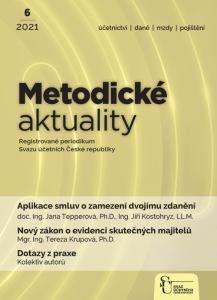obálka časopisu Metodické aktuality Metodické aktuality 6/2021