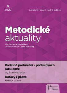 obálka časopisu Metodické aktuality Metodické aktuality 4/2022