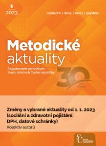 obálka časopisu Metodické aktuality Metodické aktuality 1/2023