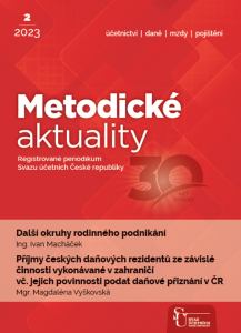 obálka časopisu Metodické aktuality 2/2023