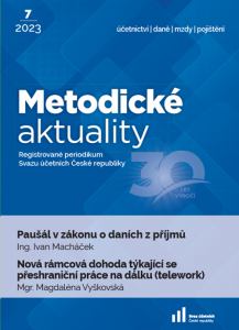 obálka časopisu Metodické aktuality Metodické aktuality 7/2023