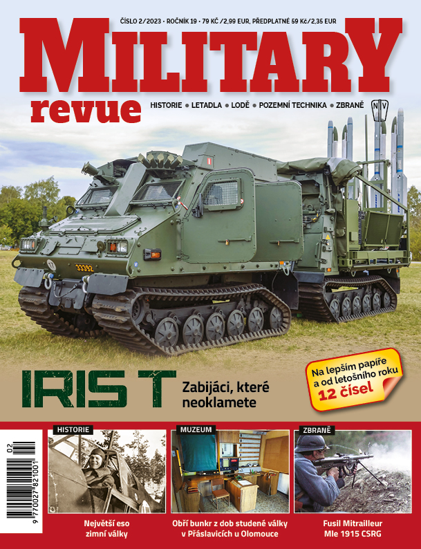 obálka časopisu Military revue 2/2023