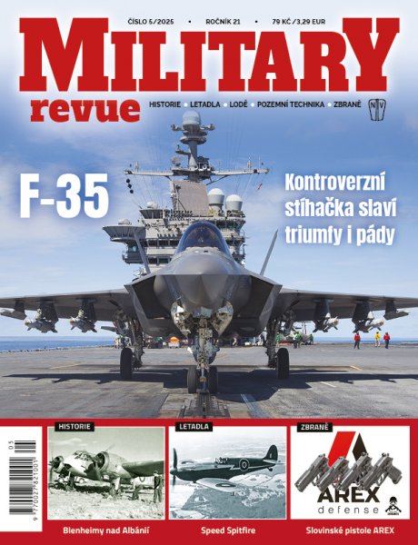 obálka časopisu Military revue 5/2025