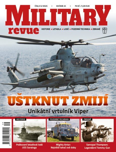 obálka časopisu Military revue 9/2025
