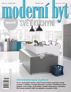 obálka časopisu Moderní byt 2/2022