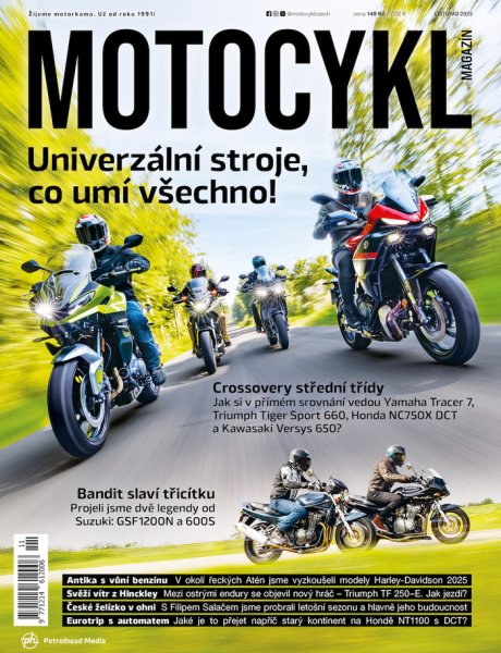 obálka časopisu Motocykl 11/2025