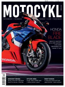 titulní strana časopisu Motocykl 2020//2