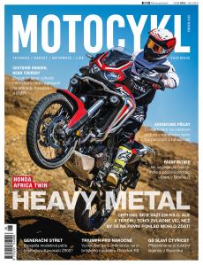 obálka časopisu Motocykl 5/2020