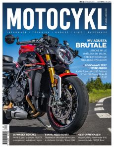 titulní strana časopisu Motocykl 2020//6
