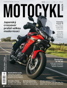 titulní strana časopisu Motocykl 2021//2