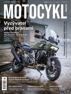 obálka časopisu Motocykl 3/2021