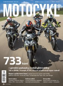 titulní strana časopisu Motocykl 2021//5