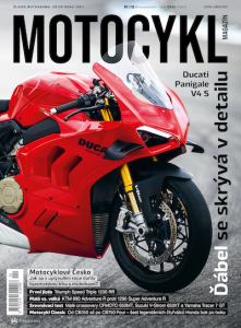 obálka časopisu Motocykl 1-2/2022