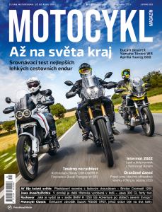 titulní strana časopisu Motocykl 2022//11