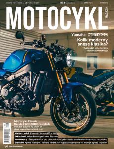 titulní strana časopisu Motocykl 2022//5