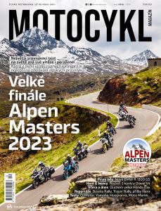 obálka časopisu Motocykl 10/2023