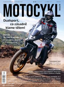 obálka časopisu Motocykl 4/2023